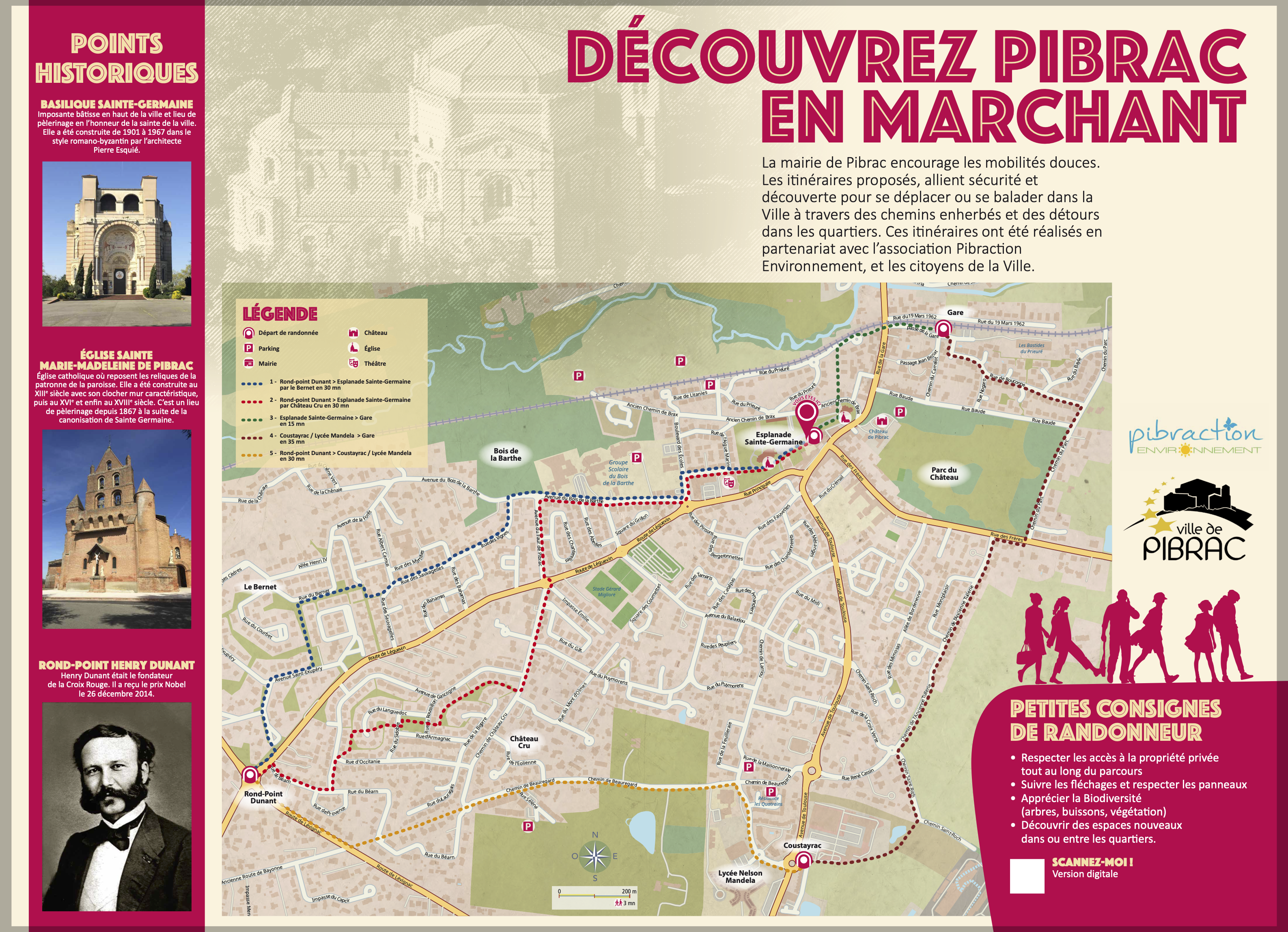 Découvrez Pibrac en marchant